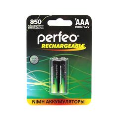Аккумуляторная батарейка 850 mAh Perfeo (AAA) (блистер, 2 шт.)