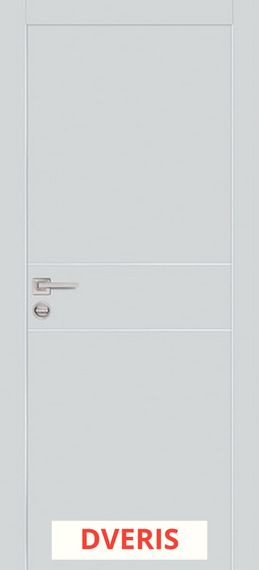 Межкомнатная дверь PX-15 AL кромка с 2-х ст. (Агат)