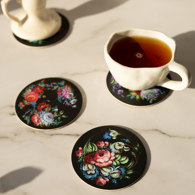 Round Zhostovo Mirror ZER06122023003