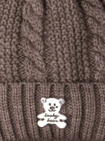 Шапка вязаная демисезонная для детей