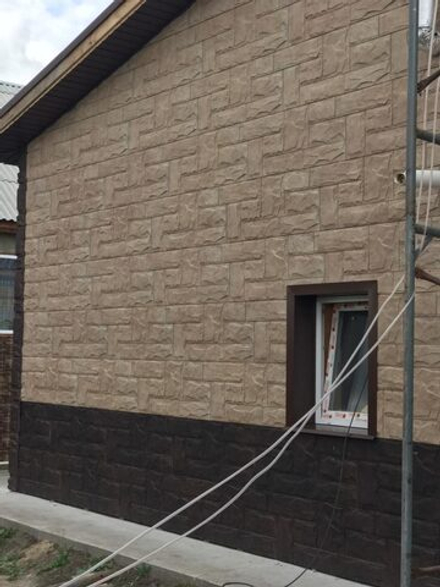 Фасадная панель Альта-Профиль Гранит Альпийский  1010*450мм 0,46м2