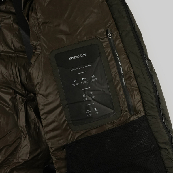 Пуховик мужской Krakatau QM414-5 Aitken артикул:QM414-5 - купить в магазине Дайс