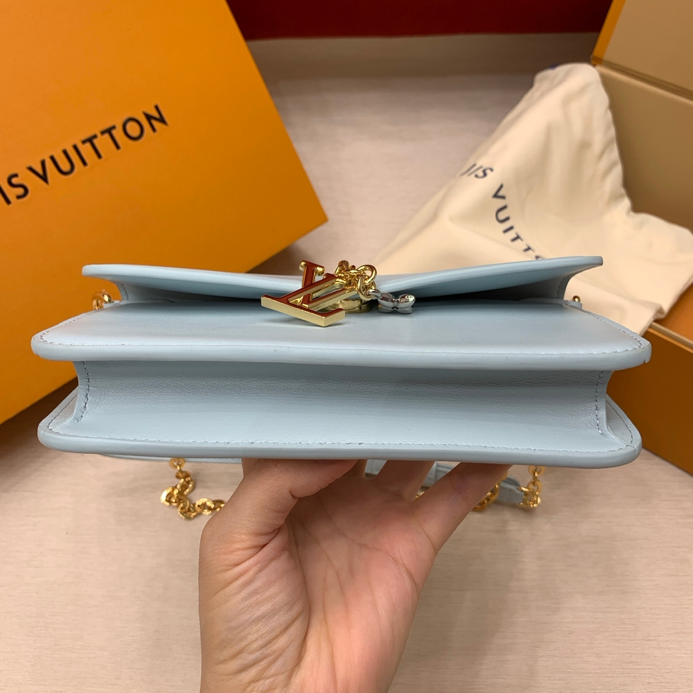 Louis Vuitton Wallet On Chain LV Bloom
