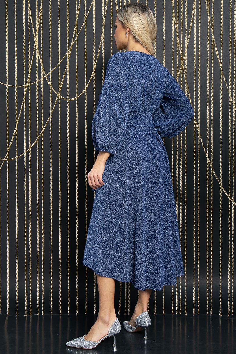 Платье Вечернее настроение (темно-синее) П11614 LT Collection