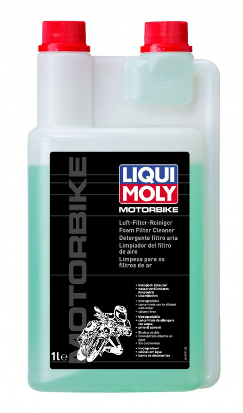 LiquiMoly Очист.возд.фильтров мототехники (конц.) Motorbike Luft-Filter-Reiniger (1л)