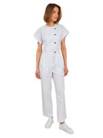 Комбинезон медицинский женский Dr. Nice DRN275 Beauty, серо-голубой, 42-44