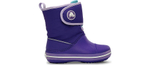 Сапоги Crocs Kids' Crocband Gust Boot Фиолетовые