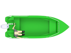 Алюминиевая лодка WELLBOAT-42