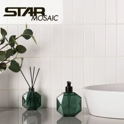 Плитка мозаика керамическая 47x147 Starmosaic White Matt (V-VW56000) 300х300x6 20шт./уп.