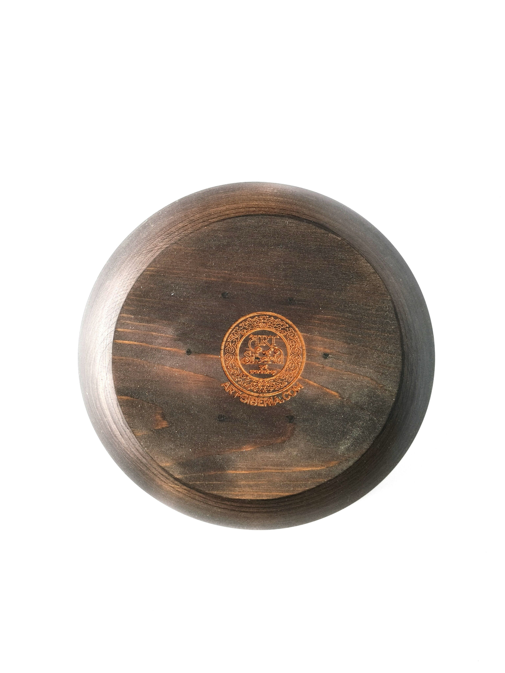 Деревянная тарелка Art of Siberia из массива сибирского кедра T229