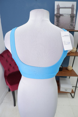 Топ голубой спортивный 40 размер