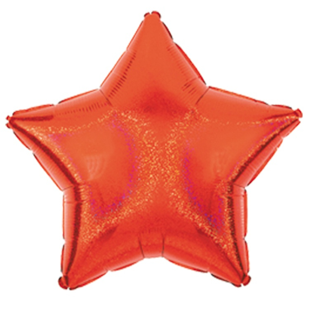 Шар фольгированный Звезда 48 см (Красный)