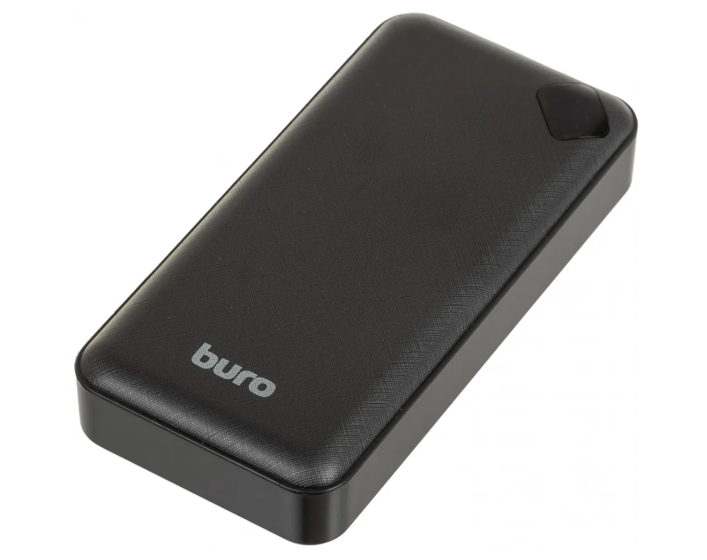 Мобильный аккумулятор Buro BP20E 20000mAh 2.1A 2xUSB черный (BP20E10PBK)