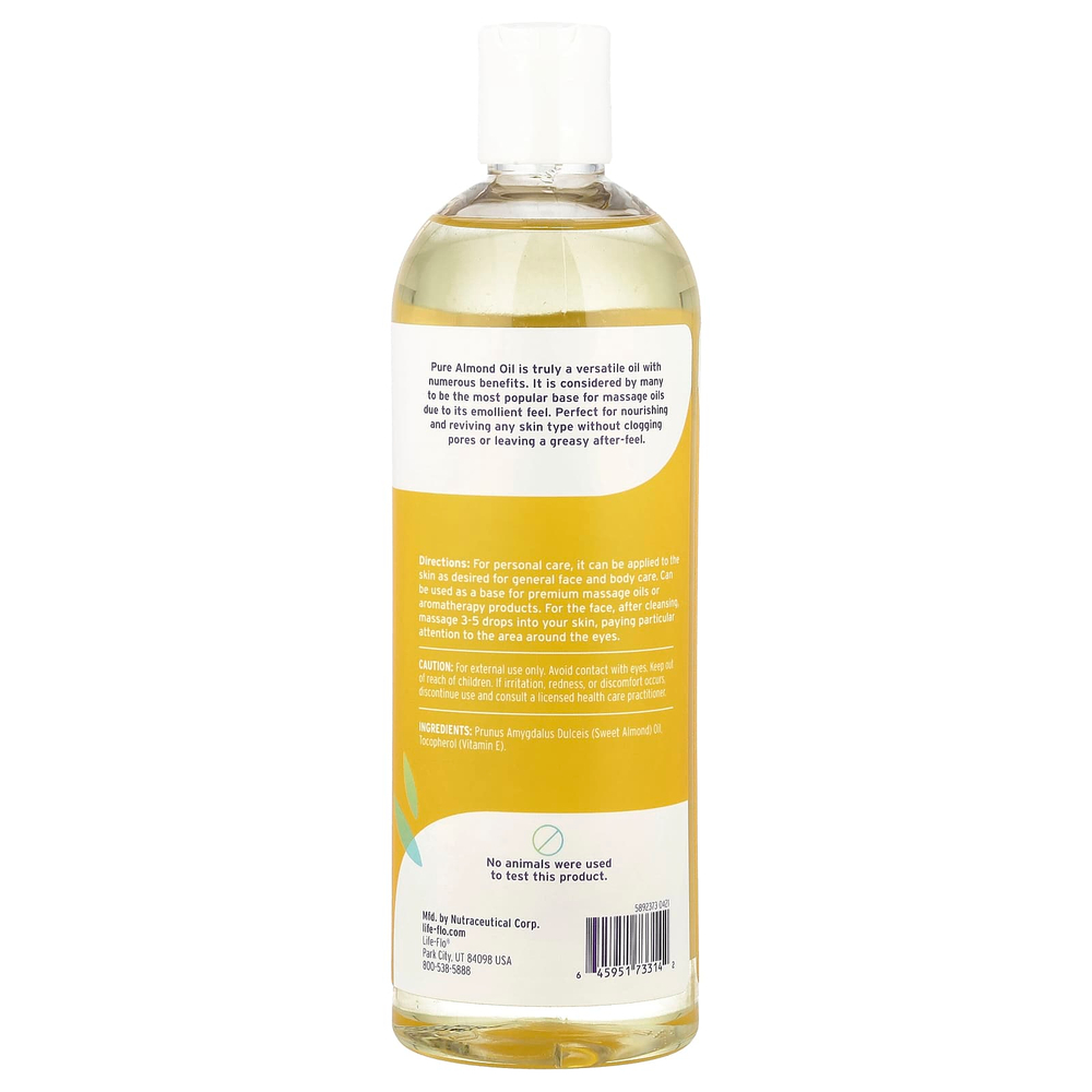 Life-flo, чистое миндальное масло, 473 мл (16 жидк. унций)