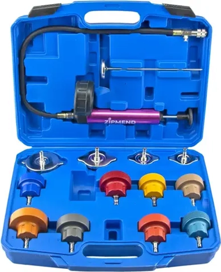 Набор для проверки герметичности системы охлаждения, 14пр.