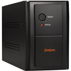 Exegate EP285488RUS ИБП ExeGate SpecialPro UNB-1200.LED.AVR.8C13.USB &lt;1200VA/750W, LED, AVR, 8*C13, USB, металлический корпус, Black&gt;
