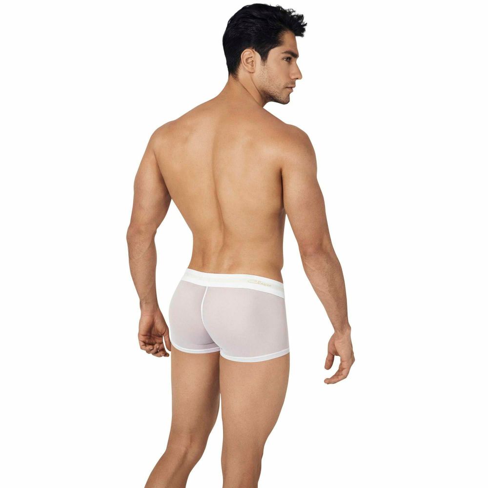 Мужские хипсы белые полупрозрачные Clever MYSELF LATIN BOXER 025901