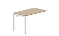 стол Strike 1180х680х750мм (2 громмета) - приставной элемент