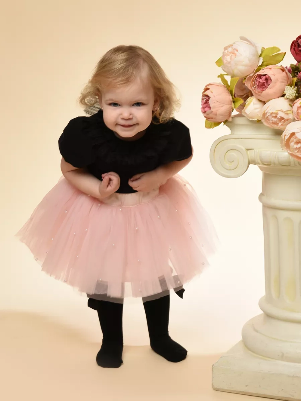 Боди с декоративным воротничком