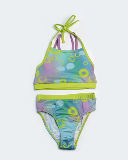 Купальник детский QAZAQ SOUL раздельный Пузырьки