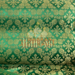 Шёлк "Феодосия" облегчённый зелёный