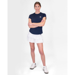 ОДЕЖДА ДЛЯ ТЕННИСА Женская, Юбка BIDI BADU CREW PLEATED SKORT .