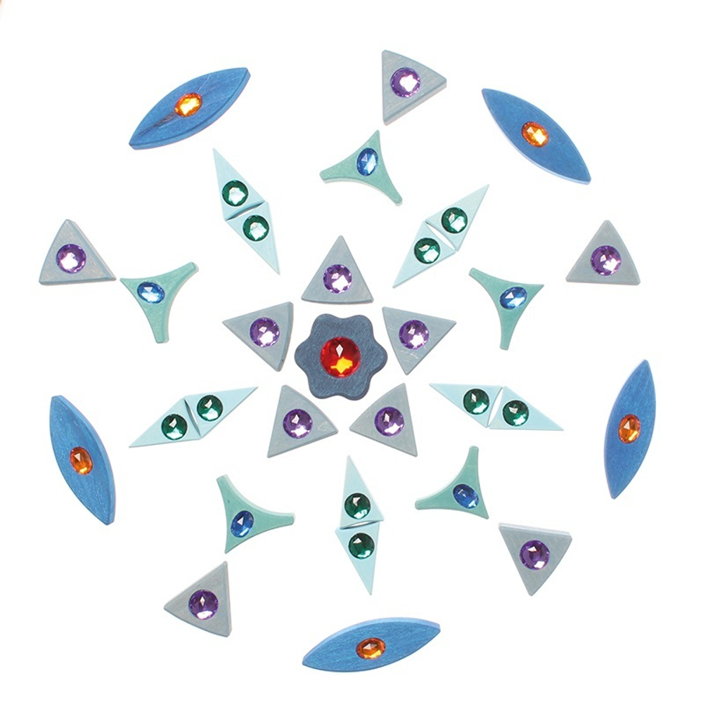 Объемная мозаика блестящая Мандала Лара