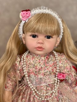 Кукла Реборн мягконабивная 60см в пакете (FA-275)