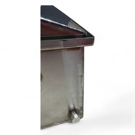 Коптильня шарабан 2в1 из нержавейки, 50х30х25 см