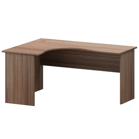 Стол компактный левый А-206.60.ЛВ Темный шимо 1600x1200x760 Арго