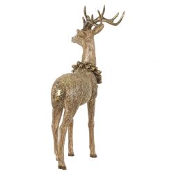 GAEM Фигурка декоративная "Олень", L20,5 W13 H34 см