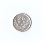 Швеция 25 эре 1917 г XF