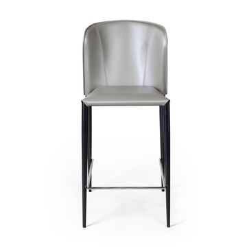 Стул полубарный Albert, кожа тауп