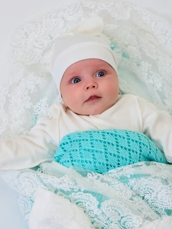 Конверт на выписку для новорожденных летний