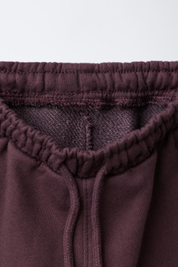 ZARA БРЮКИ-ДЖОГГЕРЫ, БУРГУНДИ