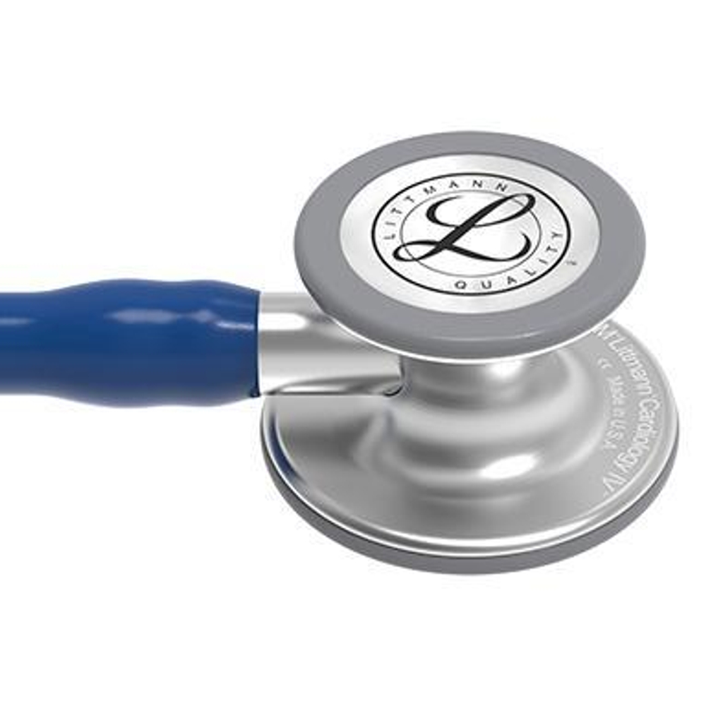 Стетоскоп Littmann Cardiology IV, темно-синий, стальная акустическая головка (6154)