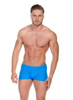 Однотонные мужские боксеры для плавания (Размер: M) (Цвет: темно-синий)