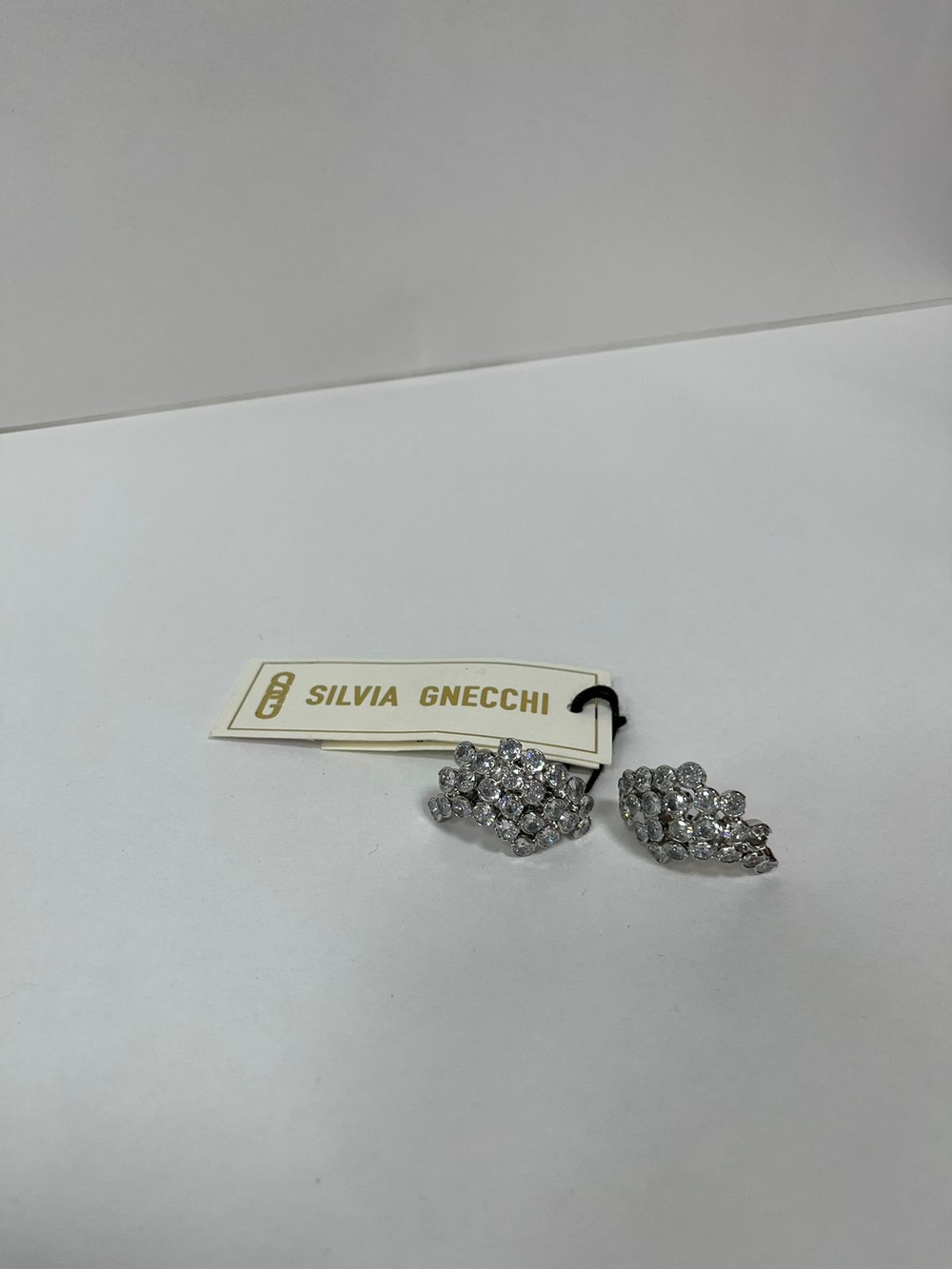 SILVIA GNECCHI серьги - серебро