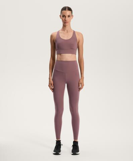 OYSHO Легинсы Comfortlux с супервысокой талией длиной до щиколотки 65 см, розово-лиловый