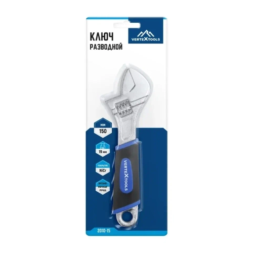 КЛЮЧ РАЗВОДНОЙ 150ММ (1/ 6)
