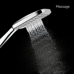 Лейка для душа Milardo ILS3FCSM18 "Ideal Spa" квадрат, 3 режима, ХРОМ, коробка