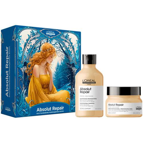 Loreal Подарочный набор Absolut Repair, 300 мл + 250 мл