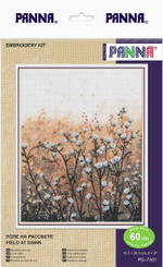 Набор для вышивания "PANNA"PS-7501 "Поле на рассвете" 15.5 х 20.5 см