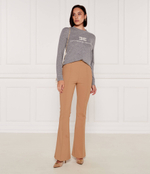 Хлопковый свитер Elisabetta Franchi - серый(MK64S46E2)