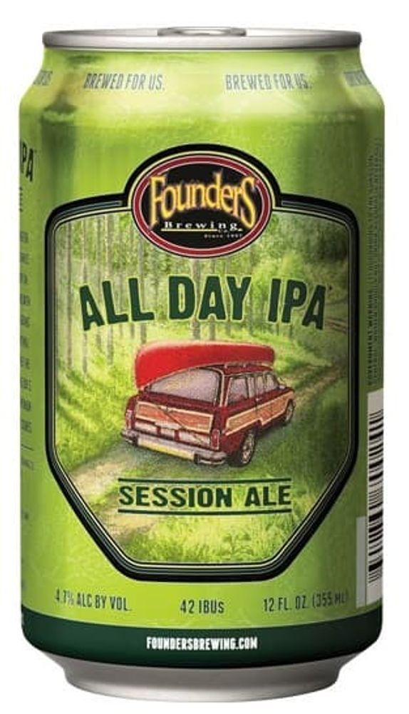 Founders Brewing Co All Day IPA 0.355л. - ж/б(15 шт.)