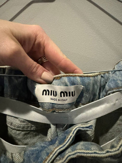 Джинсы Miu Miu