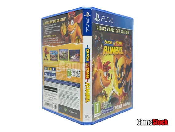 PS4 Crash Team Rumble Deluxe Edition (Требуется подписка PSN+) (Б/У, Английская версия, CUSA-32404)