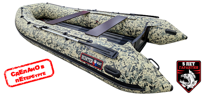 Лодка ПВХ Хантер 390 А