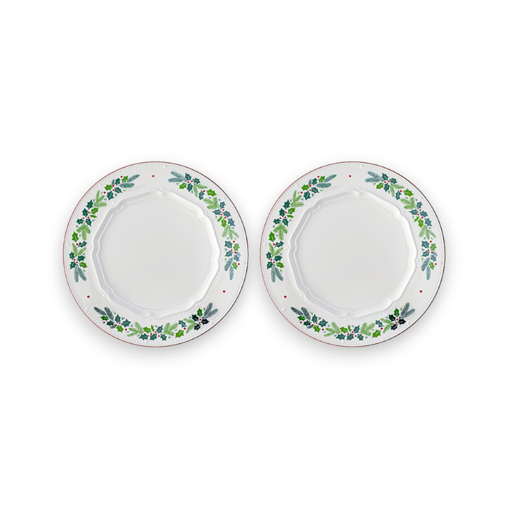 Набор из двух тарелок Nordic winter 26,5 см