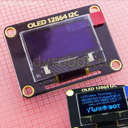 Дисплей 0.96" I2C OLED-YwRobot